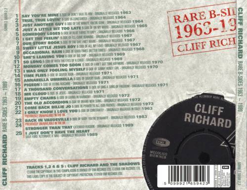 Cliff Richard And They Said It Wouldnt Last : Back1